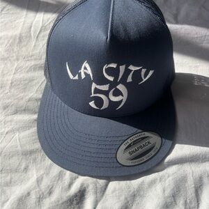 LA CITY 59 Navy Snapback Hat
